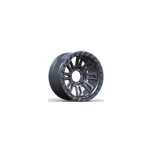 Alu kola Racing Line A8916, 15x8 6x139.7 ET, černá matná (zátěžová)