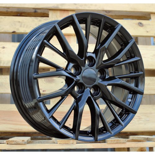 Alu kola Racing Line F0133, 17x7.5 5x114.3 ET40, černá lesklá