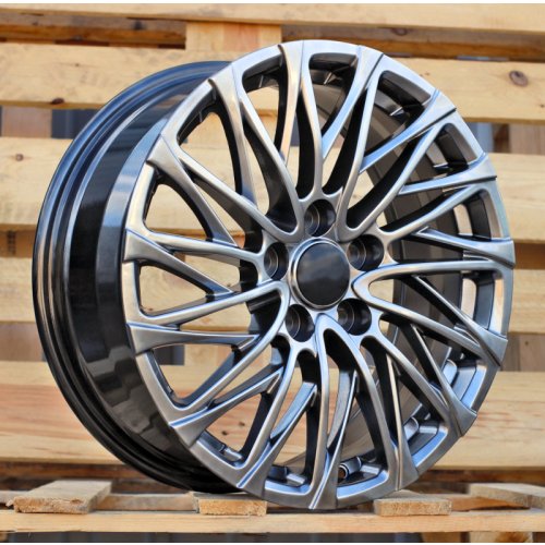 Alu kola Racing Line FBX048, 17x7 5x114.3 ET43, černá lesklá