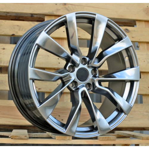 Alu kola Racing Line I0517, 19x8.5 5x114.3 ET38, titanová metalíza (zátěžová)