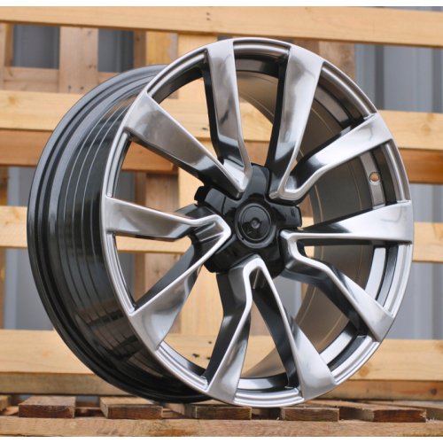 Alu kola Racing Line I0517, 19x8.5 5x114.3 ET38, titanová metalíza (zátěžová)