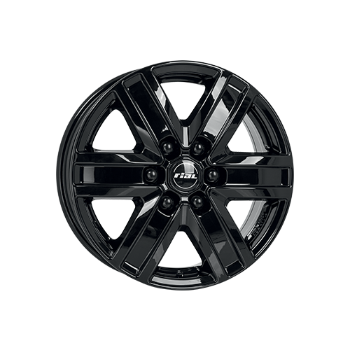 Alu kola RIAL TRANSPORTER 6, 17x7 6x139.7 ET57, černá lesklá (zátěžová)