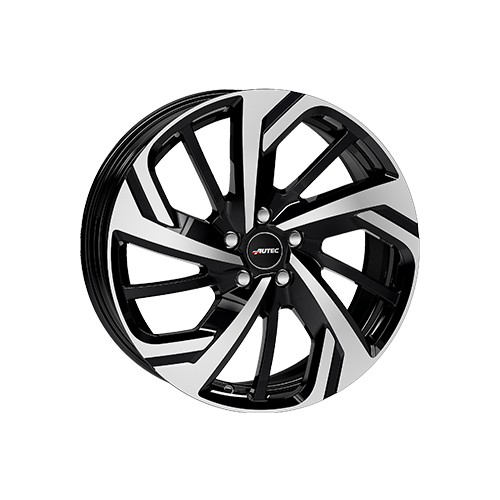 Alu kola AUTEC RIXON, 19x7 5x108 ET47, černá lesklá + leštění
