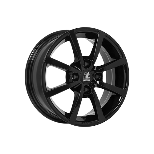 Alu kola IT WHEELS 2 ALISIA, 15x6 4x108 ET32, černá lesklá