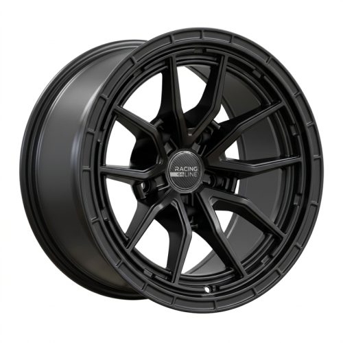 Alu kola Racing Line B1037, 17x9 5x139.7 ET-6, černá matná (zátěžová)