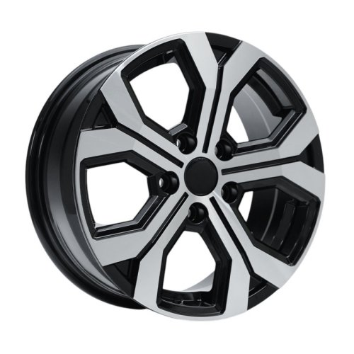 Alu kola AGT 17260, 17x6.5 5x114.3 ET40, černá + leštění