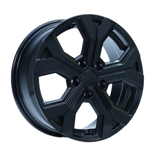Alu kola AGT 17260, 17x6.5 5x114.3 ET40, černá lesklá