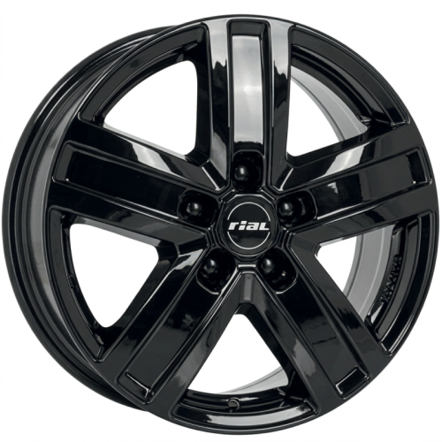Alu kola RIAL TRANSPORTER 5, 17x7 5x120 ET55, černá lesklá (zátěžová)