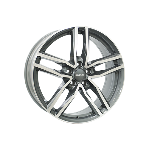 Alu kola ALUTEC IKENU, 19x8 5x112 ET27, šedivá + leštění