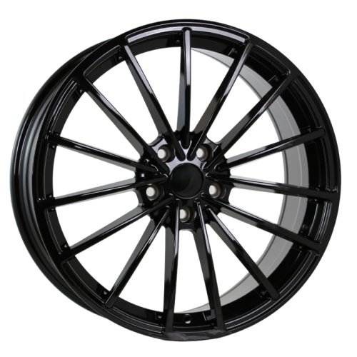 Alu kola Racing Line I0383, 19x8 5x112 ET45, černá lesklá (zátěžová)