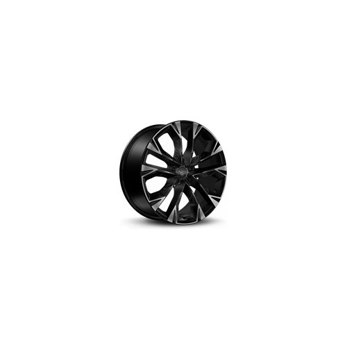 Alu kola Racing Line YF1150, 19x8 5x112 ET40, černá matná + leštění