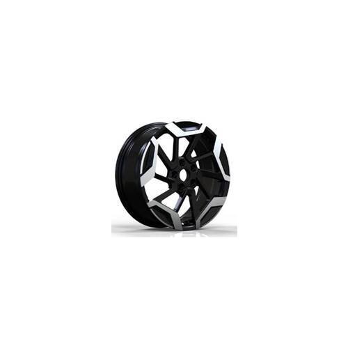 Alu kola Racing Line 3S1080, 18x7.5 5x114.3 ET45, černá + leštění