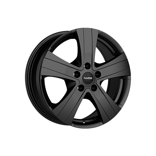 Alu kola SUPER METAL HAMMER, 16x6.5 5x120 ET60, černá matná (zátěžová)