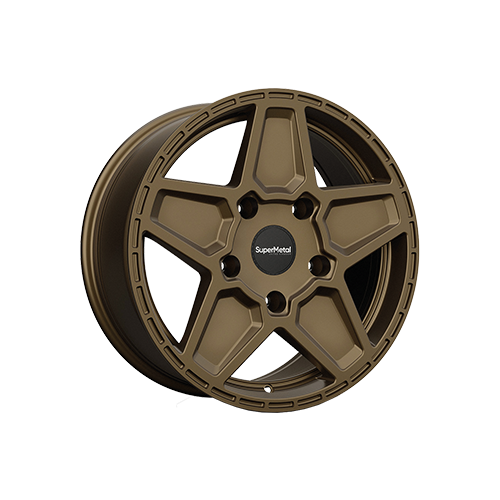 Alu kola SUPER METAL ROCKET, 18x8 5x120 ET40, bronzová matná (zátěžová)