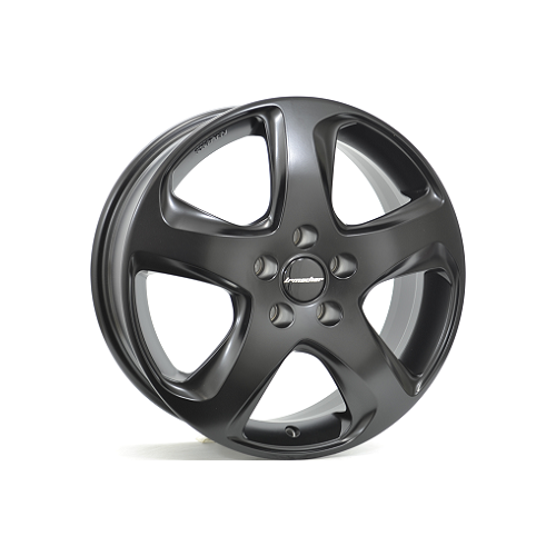 Alu kola IRMSCHER WAVE STAR, 17x7 5x114.3 ET42, černá matná (zátěžová)