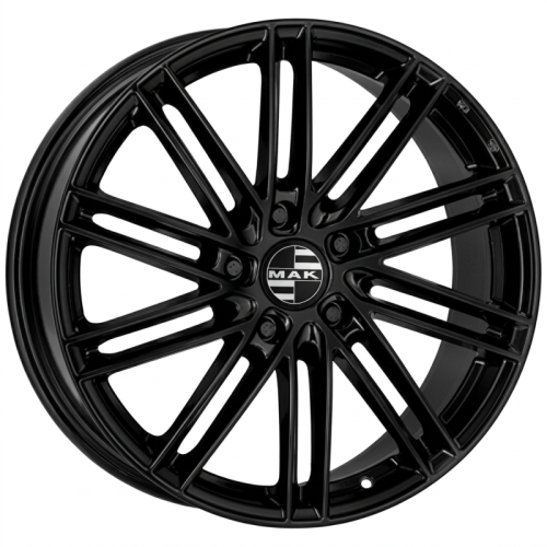 Alu kola MAK LEIPZIG, 20x9 5x130 ET57, černá lesklá (zátěžová)