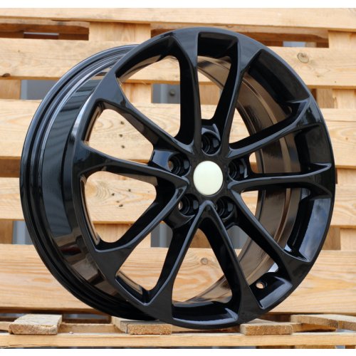 Alu kola Racing Line FBX232, 17x7.5 5x108 ET50, černá lesklá