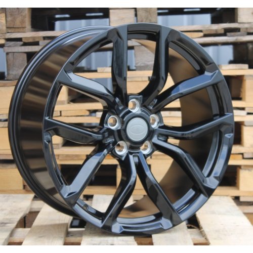 Alu kola Racing Line XE328, 22x9.5 5x108 ET42, černá matná (zátěžová)