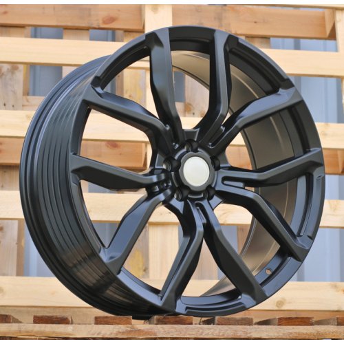 Alu kola Racing Line XE328, 22x9.5 5x108 ET42, černá matná (zátěžová)