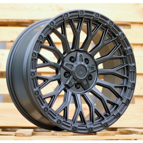 Alu kola Racing Line A1894, 20x9 6x139.7 ET18, černá matná (zátěžová)
